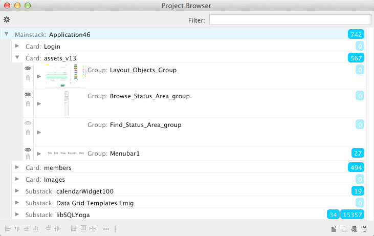 Layout Objects Group